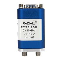 Radiall R577843107 ສະຫນັບສະຫນູນ Coaxial Switches DPDT Ramses SMA2.9 40GHz ສະຕິກເຄື່ອງສະແດງ Latching Indicators 28Vdc TTL Diodes ຕົວເຊື່ອມ D-sub connector