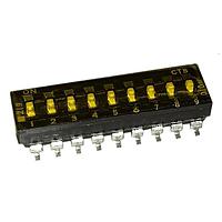 CTS Electronic Components 219-9LPST ສະຫນອງ DIP SPST 9 ສ່ວນຂອງສະຫນອງ
