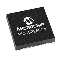 Microchip Technology PIC18F25Q71T-I/STX MCUs 32KB Flash, 2KB RAM, 2x OPA, 12-bit differential ADCC ມີການຄຳນວນ, 8/10-bit DACs, 2 AC, APM, Virtual Port, PWM, CCP, CWG, HLT, WWDT, SCAN/CRC, ZCD, PPS, USART, SPI/I2C, IDLE/DOZE/PMD