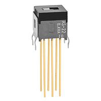 NKK Switches AS22BB ສະລາຍສະລາຍຍ່ອຍ DPDT ON-ON FLUSH STRAIGHT ມີຂາຍື