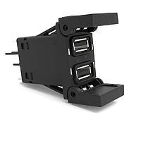 Carling Technologies CHG-A4A3-001 ຕູ້ຊາວແບດເຕີຣີສອງພອດ: ພອດ A (2.0 USB) + ພອດ A (2.0 USB)