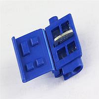 Panduit EQSP14D-Q ການຕໍ່ສາຍໄວ 18-14 AWG (0.75-2.5MM2) Quick Splice Blu