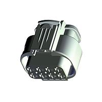 AMP Connectors - TE Connectivity 2-2109441-3 ຮາວຊິ້ງ MCP 2.8 8P PLUG ASSY B-GRY/C