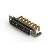 EDAC 630-24W7250-2NB ຕູ້ຕິດຕໍ່ D-Sub ປະສົມມຸມຂວາ ຕູ້ຕິດຕໍ່ພະລັງງານ Combo D-Sub
