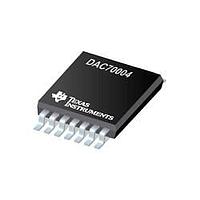 Texas Instruments DAC70004IDMDR DACs - ດິຈິຕອລເຖິງອານາລອກຄອນເວີຕເຣີ Ultra-Small true 14-bit quad voltage ou A 595-DAC70004IDMDT