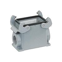 HARTING 09200320270 ກອງປົງຕິດຜິວພື້ນ HSG 2 ທາງເຂົ້າ