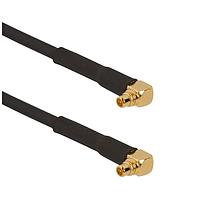 Amphenol RF 095-900-550M200 ການປະກອບສາຍສັນຍານ RF RF CableAssemblyMMCX R Angle ໄປຫາ R Angle