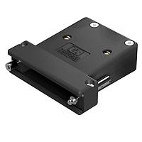 Amphenol Positronic D25000Z00/AA ຊິ້ນສ່ວນຫຼັງສອງຊິ້ນ