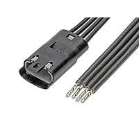 Molex 215313-1043 ສາຍສະແຕກ MizuP25 P-S 4CKT 600mm Sn