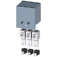 SIEMENS 3VA91330JC12 ຕົວເຊື່ອມຕໍ່ສາຍ ເຄື່ອງຕັດວົງຈອນ, 3VA4,5 125 3P LUG ອາລູມີນຽມ EXT CNT TAP