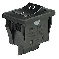 NKK Switches JWMW11RA2A ສະຫນັບສະຫນູນ Rocker Switches SPST TV5 RTD BLK CAP &BODY PANL SEAL VER