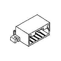 AMP Connectors - TE Connectivity 175783-2 Headers 070 MLC CAP H ASSY SGL 6P BLA