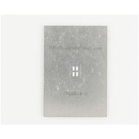 Chip Quik IPC0019-S ປຸ່ມຊ່ອງແລະຕົວແປງ QFN-32 ສແຕນເລດສຕີນ Stencil