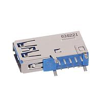 Amphenol Commercial Products GSB3116342DHR ຕົວເຊື່ອມ USB Type A USB3.0, A, RECEPTACLE, UPRIGHT DIP