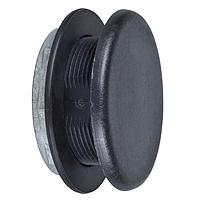 Square D 9001K52 ອຸປະກອນສະຫນັບສະຫນູນ Switch 30MM ສີດຳ PLSTC ປິດປະຕູ BLANKING PLG