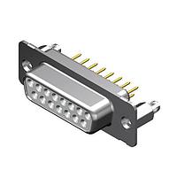 Molex / FCT 173109-2046 ມາດຕະຖານຄວາມຫນາແຂງ FCT DSUB STR PC RCPT 15 PN W/SNAPIN