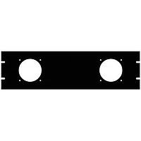 Hammond Manufacturing PPFP191202BK1 ແຜ່ນພັນແຟນ 7.0" 2-ແຟນ