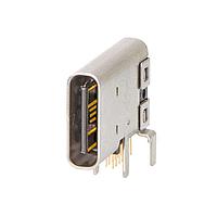 Molex 216989-0002 ຕົວເຊື່ອມ USB Type C USB TYPE C UPRIGHT STRAIGHT TAB 14 PIN