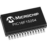 Microchip Technology PIC16F15254-E/SS ເຄື່ອງຄວບຄຸມຈຸດຕໍ່ຕໍ່ 8-bit - MCU 7KB Flash, 512B RAM, 10b ADC, 2xPWM, 2xCCP, HLT, WDT, PPS, EUSART, SPI/I2C, XLP