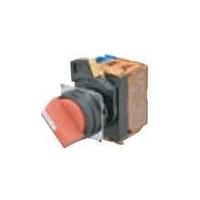 Omron Automation and Safety A22NS-2BM-NBA-G101-NN Rotary Switches Assm, Sel, Plas Bzl, Blck, 2 N