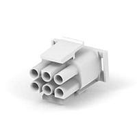 AMP Connectors - TE Connectivity 2-480704-0 ກອງປະກອບປລັກ 6P PLUG HOUSING NAT