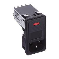 AMP Connectors - TE Connectivity PSL00D000 ປະຕູເຂົ້າ NO FILTER DUAL FUSE SNAP IN