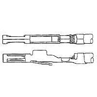AMP Connectors - TE Connectivity 1-170291-1 (Cut Strip) ຂໍ້ຕໍ່ DLI REC CONTACT ຕັດສະຕຣິບ 100 ຊຸດ
