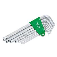 TOPTUL GAAL0704 - 7PCS Long Type Ball Point Hex Key Wrench Set