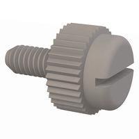 Essentra Components 090448025TEG ກຸມນິ້ວສະໂລດ, ກຸມນິ້ວສະໂລດ, #4-48 ການດັບກະດູກ, 1/4 ຍາວ