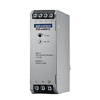 Advantech PSD-A40W24 ພາບພະລັງງານ DIN-Rail (24VDC; 22VDC ~ 27VDC)