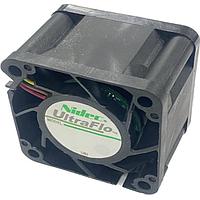 Nidec Components W40S12BMD5-07 ພັດ DC DC Fan ,40x40x28mm, 12VDC, 21.9CFM, 7.7W, 0.64A, 58.0dBA, Ball bearing, 4-Lead Wires, Tach/PWM, Single Axial