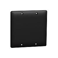 Square D SQWS140002BK ຈອງກະແຈ 2 GANG BLANK WALL PLATE BK