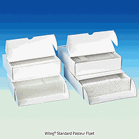 WITEG WI.4100151 ປາສເຕີ ພິເພດ, ທີ່ໃຊ້ໄດ້ຄັ້ງດຽວ, ປະເພດສັ້ນ, ຄວາມຍາວລວມ/ທີ່ສຸດ 150/50mm, ມີຝາປິ່ງຝ້າຍ