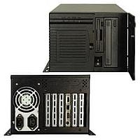 IEI Technology PAC-1000GB-R20/A130C ກອງຄອມພິວເຕີອຸດສາຫະກຳ 6-Slot Full-size Chassis, ສີດຳ, ມີເຄື່ອງພັກລະອອກ 1x 8 cm, ມີ ACE-A130C-R10 (ແບບ 300W ATX)