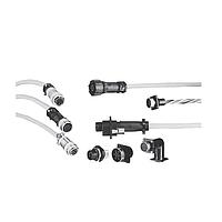 Eaton Souriau-Sunbank SM14M-1S6 ຕິດຕໍ່ Trim Trio Pin Crimp 14 AWG Contact Sz 16