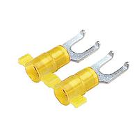 Panduit PN10-10FF-2K ຂໍ້ຕໍ່ຮູບຫຼັກສະບັບ Spade Flanged Fork Term NYL insuld