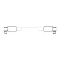 Molex 89762-2160 ສາຍສະບັບ RF CA, MMXC R/A PLUG x 2, 50 OHM, RG316