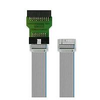 SEGGER Microcontroller 8.06.03 ປຸ່ມຊອກແລະອາແດບເຕີ J-Link 14-Pin TI Adapter