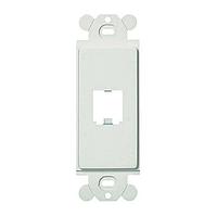 Panduit KJS6X88TC ຕູ້ເຊື່ອມຕໍ່ຮູບແບບ Modular / ຕູ້ເຊື່ອມຕໍ່ Ethernet ປະເພດ 6A, RJ45, 10 Gb/s, 8-ຕໍ່ຕຳແໜ່ງ