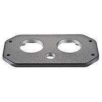 HARTING 19400489813 ປົກຄຸມ Headers & Wire Housings Han 48HPR ຕິດຕັ້ງ 2xM50 1xM20