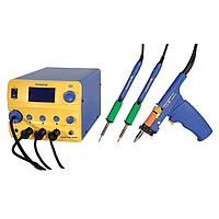HAKKO FM-206 ສາຍໄຟ W/3 ແຕ່ບໍ່ມີລະບົບການສ້ອມແປງປລັກສຽບ