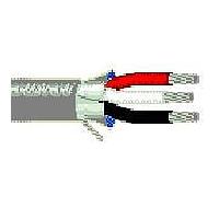 Belden 8770 060500 ອອດິໂອ, ການຄວບຄຸມ ແລະ ເຄື່ອງມືວັດຄ່າ 18AWG 3C SHIELD 500ft SPOOL CHROME