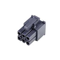 Molex 46992-0610 ຮູງຮັບ Receptacle Housing MiniFitJr Rcpt DR V2 GW 6Ckt