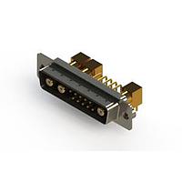 EDAC 629-13W3640-7TA ຕູ້ຕິດຕໍ່ D-Sub ປະສົມມຸມຂວາ ຕູ້ຕິດຕໍ່ພະລັງງານ Combo D-Sub