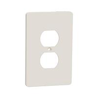 Square D SQWS422011LA ກອງປົກກັນ 1 G MID+ DUPLEX OUTLET WALL PLATE LA
