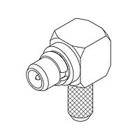 Molex 73415-2830 ຕູ້ຕໍ່ RF MMCX PLUG, R/A, CABLE RG178