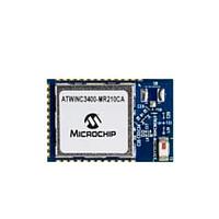 Microchip Technology ATWINC3400-MR210CA131 ໂມດູນຫຼາຍໂປໂຕຄອນ ATWINC3400 802.11 b/g/n + ບລູທູດ 5 ໂມດູນຊິບອະນເທນາ