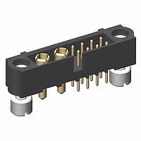 Harwin M80-5T10805M2-02-331-00-000 ພາວເລີ້ມໃຫ້ກັບບອດ DatamateMix-TekMale VerticalPCB Connectr