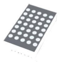 Kingbright TC12-11SURKWA ຈໍ LED