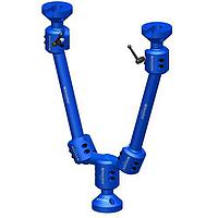 Swivellink AFSB-1108 ຊຸດພື້ນຖານຂາງຄູ່ STD DUAL ARM KIT W/ 8" LINKS